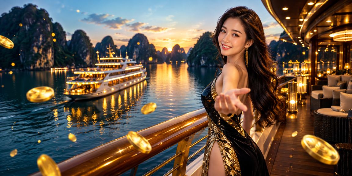 Du khách tại Vịnh Hạ Long trải nghiệm cá cược VIP trên điện thoại