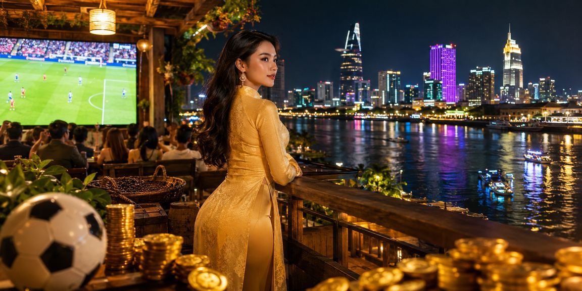 Người dùng TP.HCM trải nghiệm cá cược bóng đá trực tuyến trong không khí lễ hội áo dài